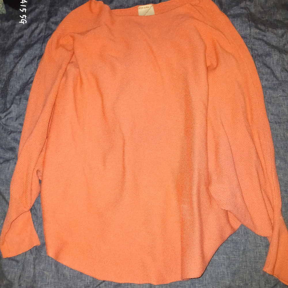 Cozy Chic coral Sweater